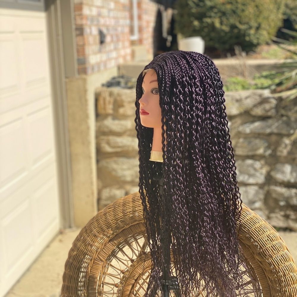 ❌❌❌sale sale sale❌❌Wire curly braided wig